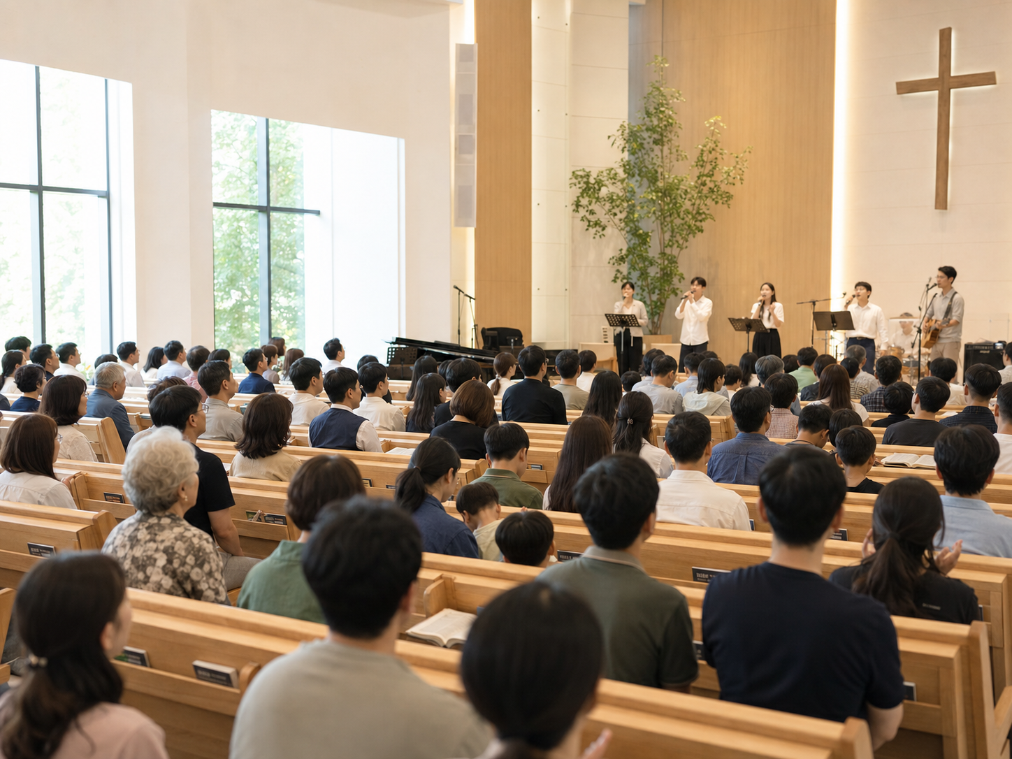 주일 예배 사진