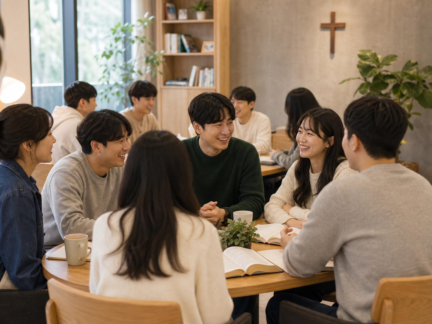 청년 모임 사진